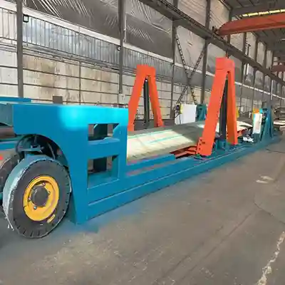 Mobile truck flipper truck tipping Platform