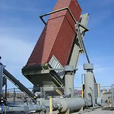 hydraulic truck dumpers