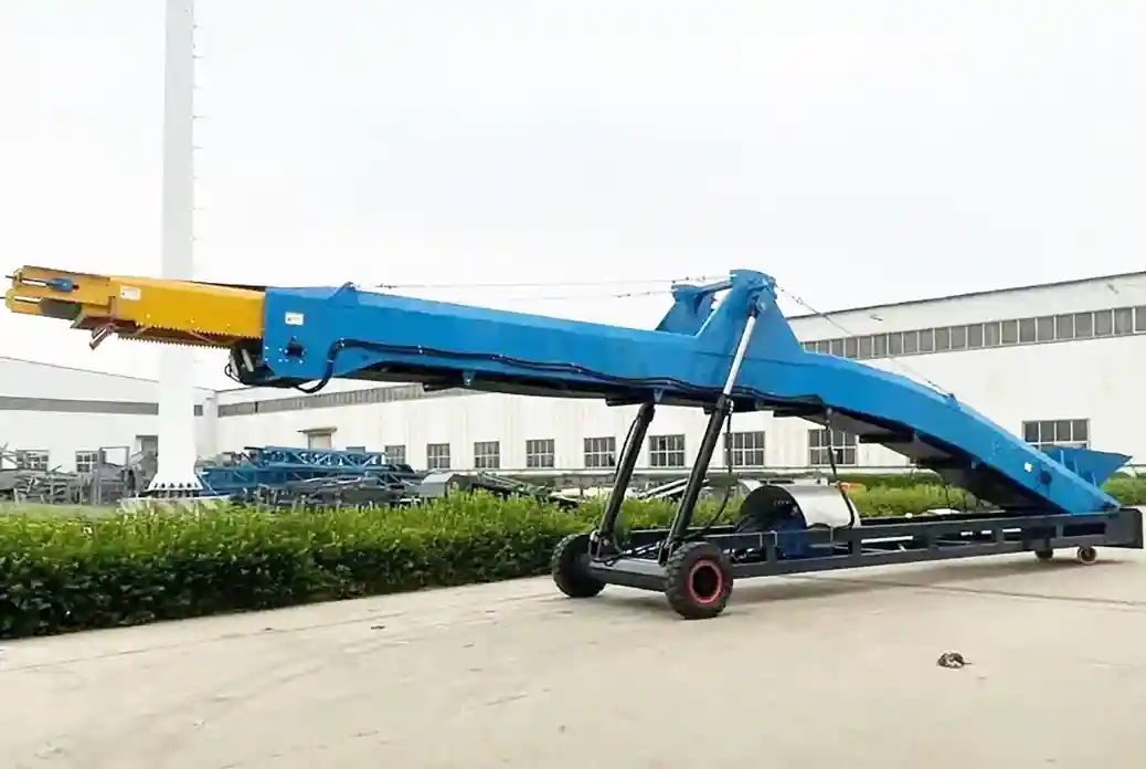 Container horizontal loading