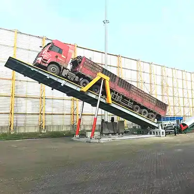 Truck Unloading Platform