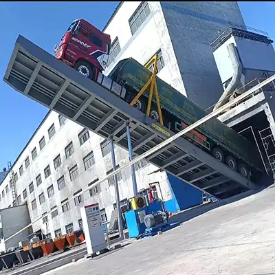 Shallow Foundation Hydraulic truck tipper