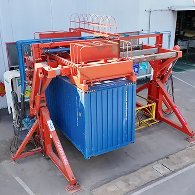 ±90Deg container flipper