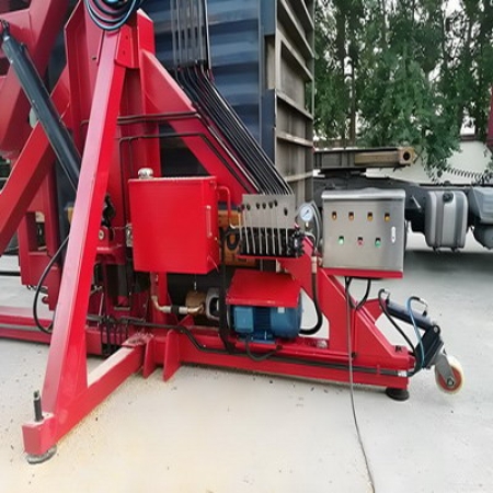 90Deg 180Deg Semi-mobile container tilter